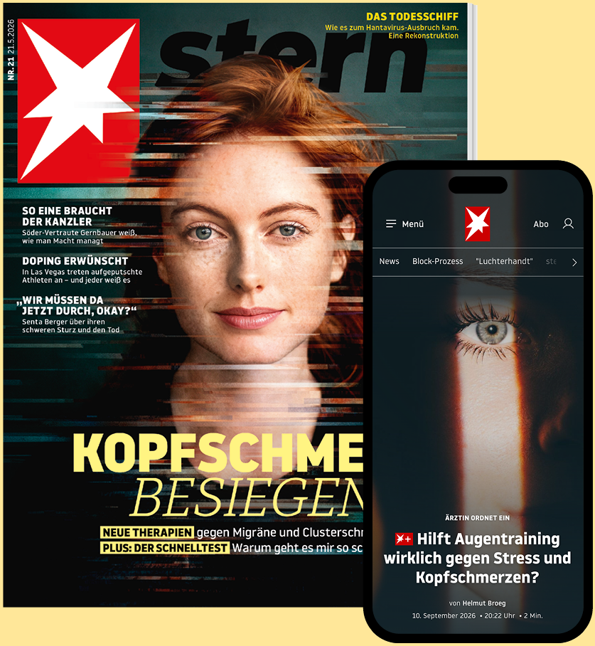 Abbildung print und digital stern Ausgaben