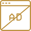 Symbol werbefreie Nutzung
